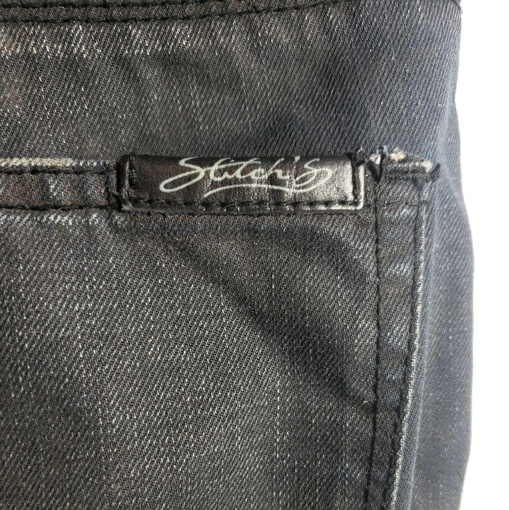 Stitch's authentic black label denim